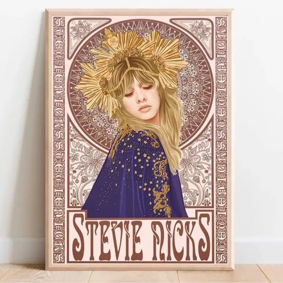 Stevie Nicks Music Legend Canvas Print Wall Art - Picture 5 of 5
